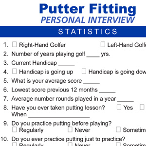 Putter Fitting Interview